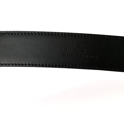 Gucci Guccissima Interlocking G 40mm Belt 80 32 Black 3 of 4