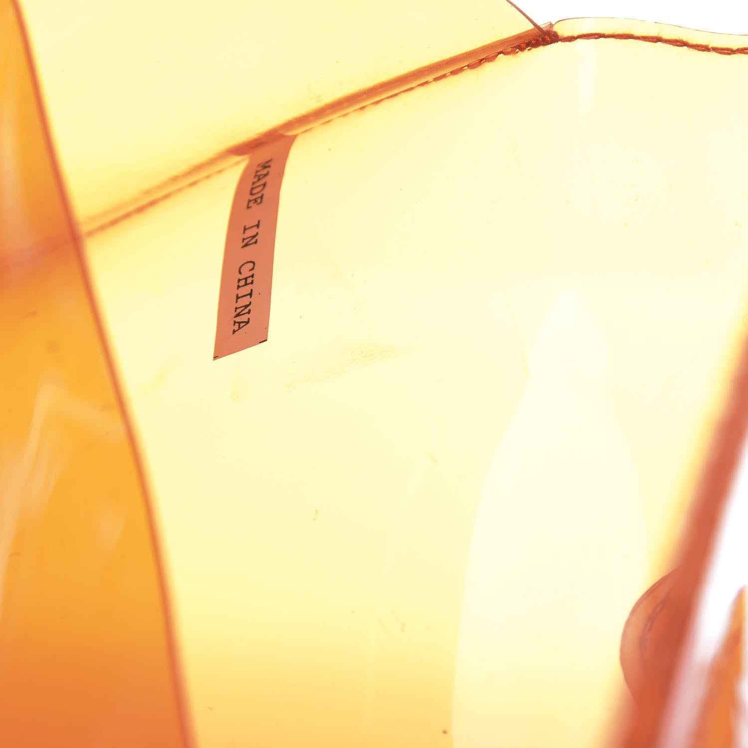 Hermes Vinyl Souvenir De L'Exposition Kelly Orange 8 of 13