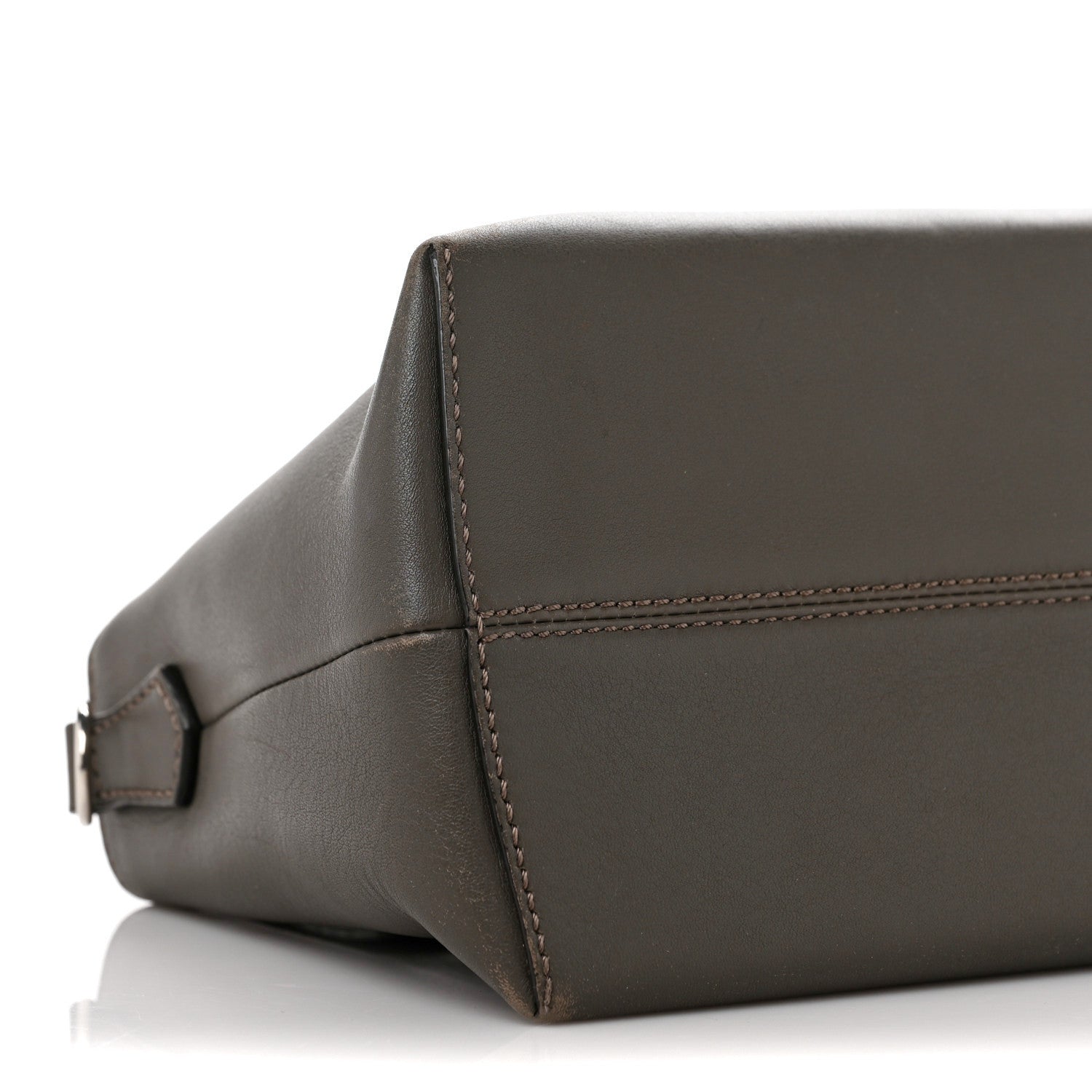Fendi Vitello Dolce 4 Color Medium By The Way Boston Bag Carbone Grigio Polvere Multicolor 5 of 12