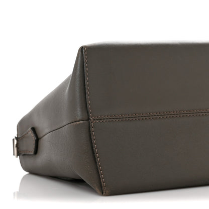 Fendi Vitello Dolce 4 Color Medium By The Way Boston Bag Carbone Grigio Polvere Multicolor 5 of 12