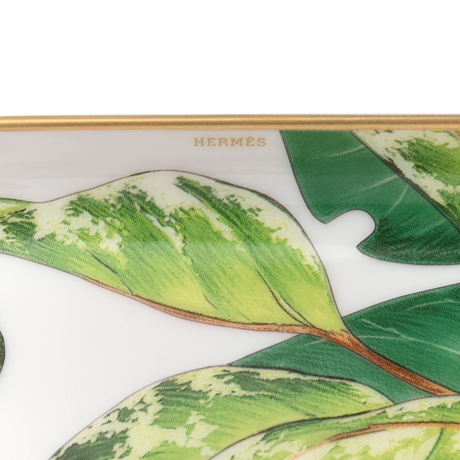 Hermes Porcelain Small Passifolia Tray N°1 6 of 7
