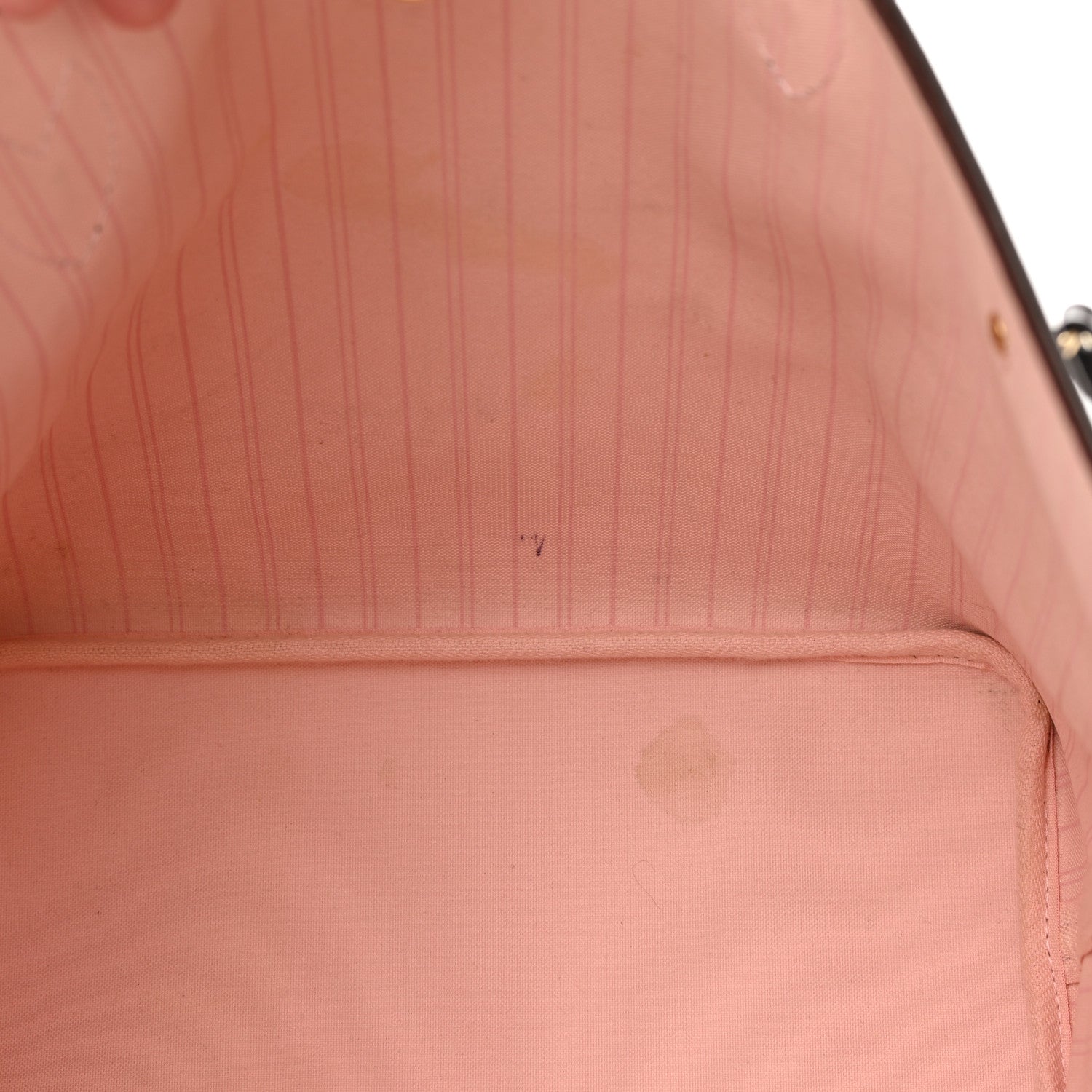 Louis Vuitton Damier Ebene Neo Neverfull MM Rose Ballerine 12 of 19