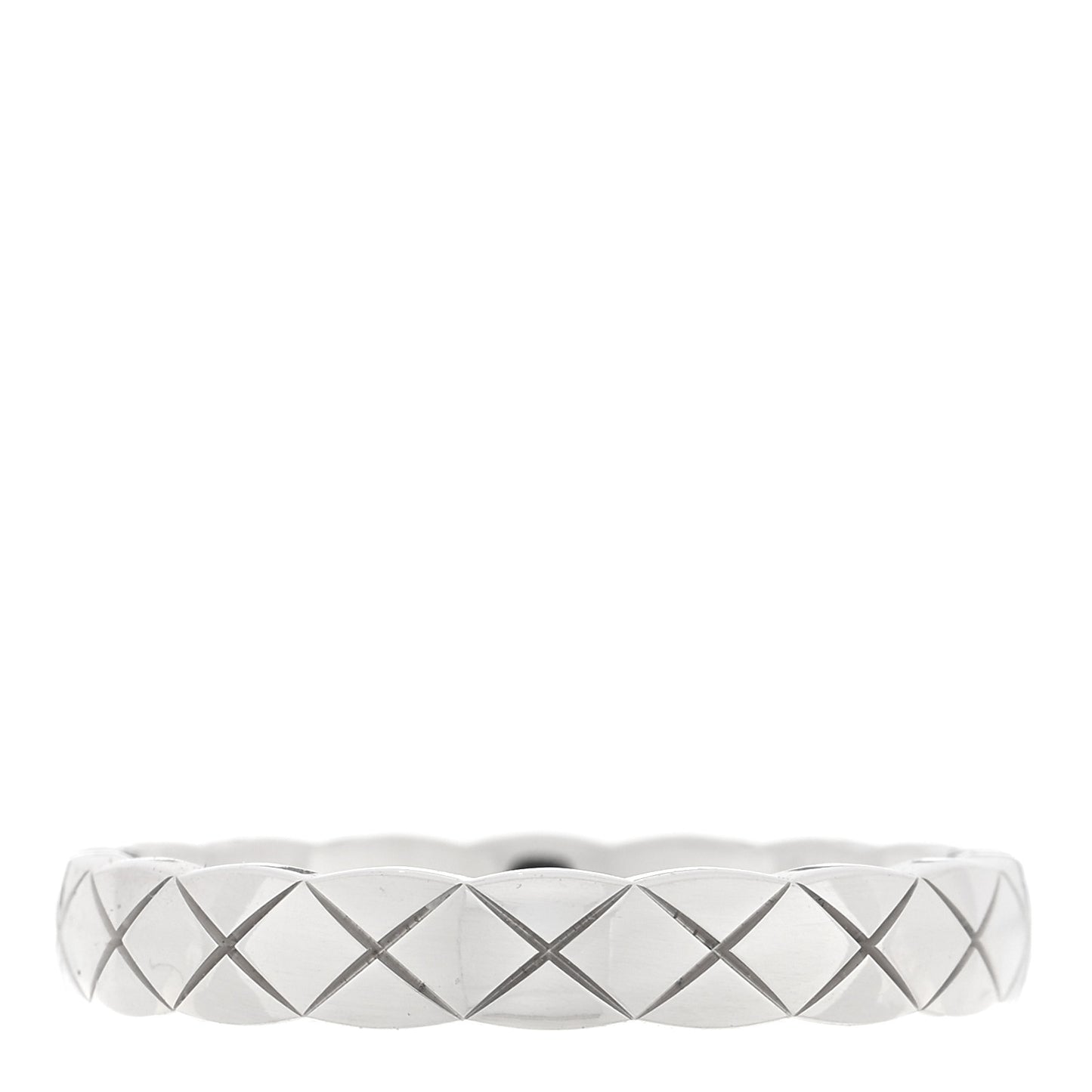 18K White Gold Mini Coco Crush Ring 52 6