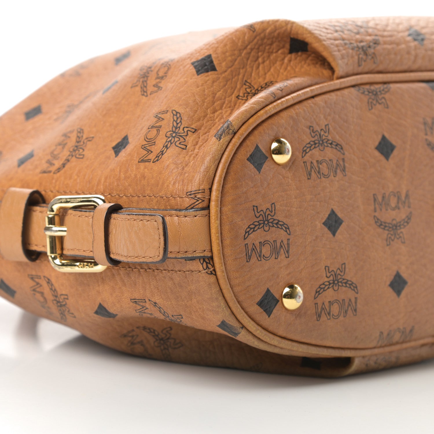 MCM Visetos Hobo Cognac 9 of 21
