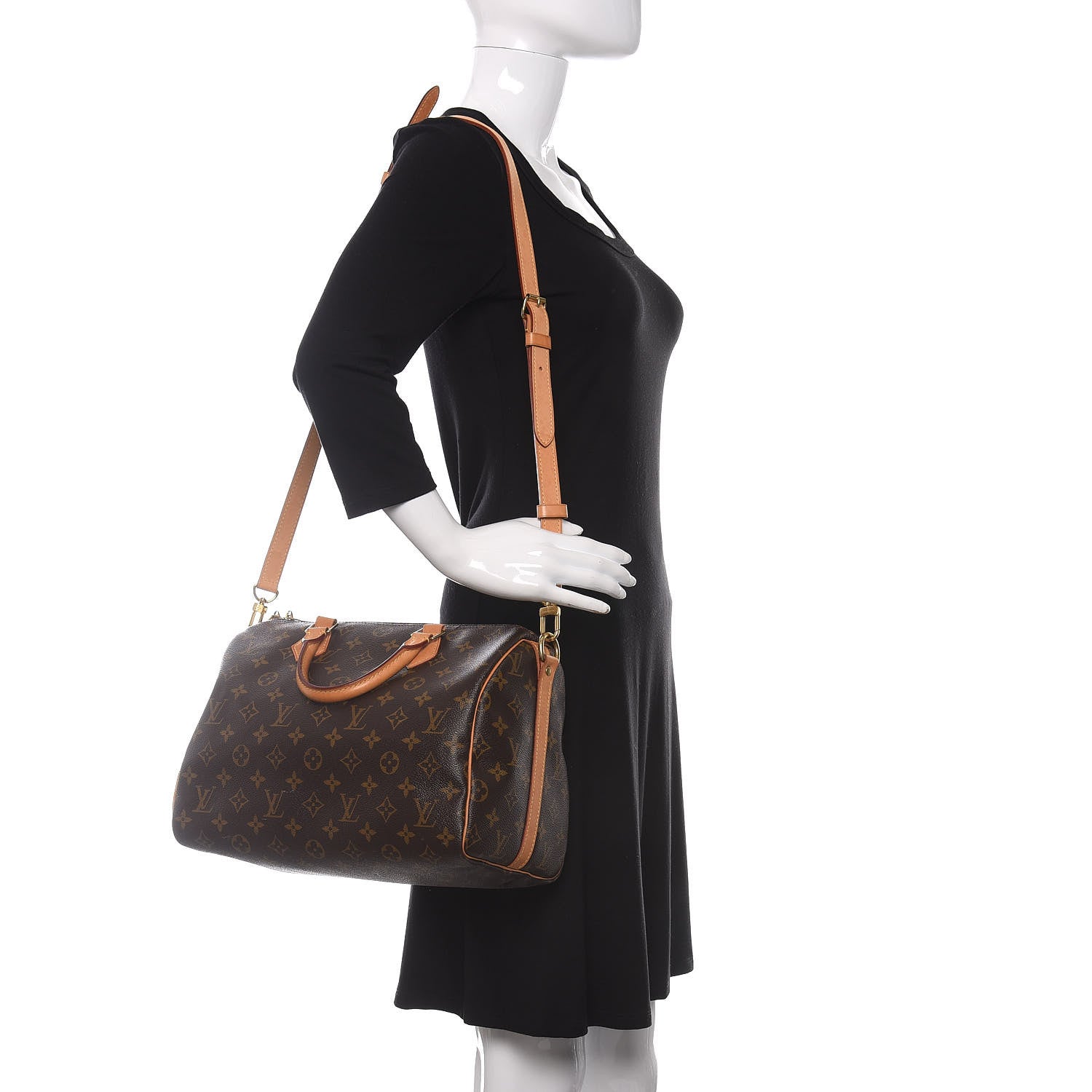 Louis Vuitton Monogram Speedy Bandouliere 30 2 of 11