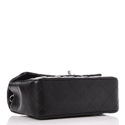 Chanel Lambskin Quilted Mini Rectangular Flap Black 4 of 8