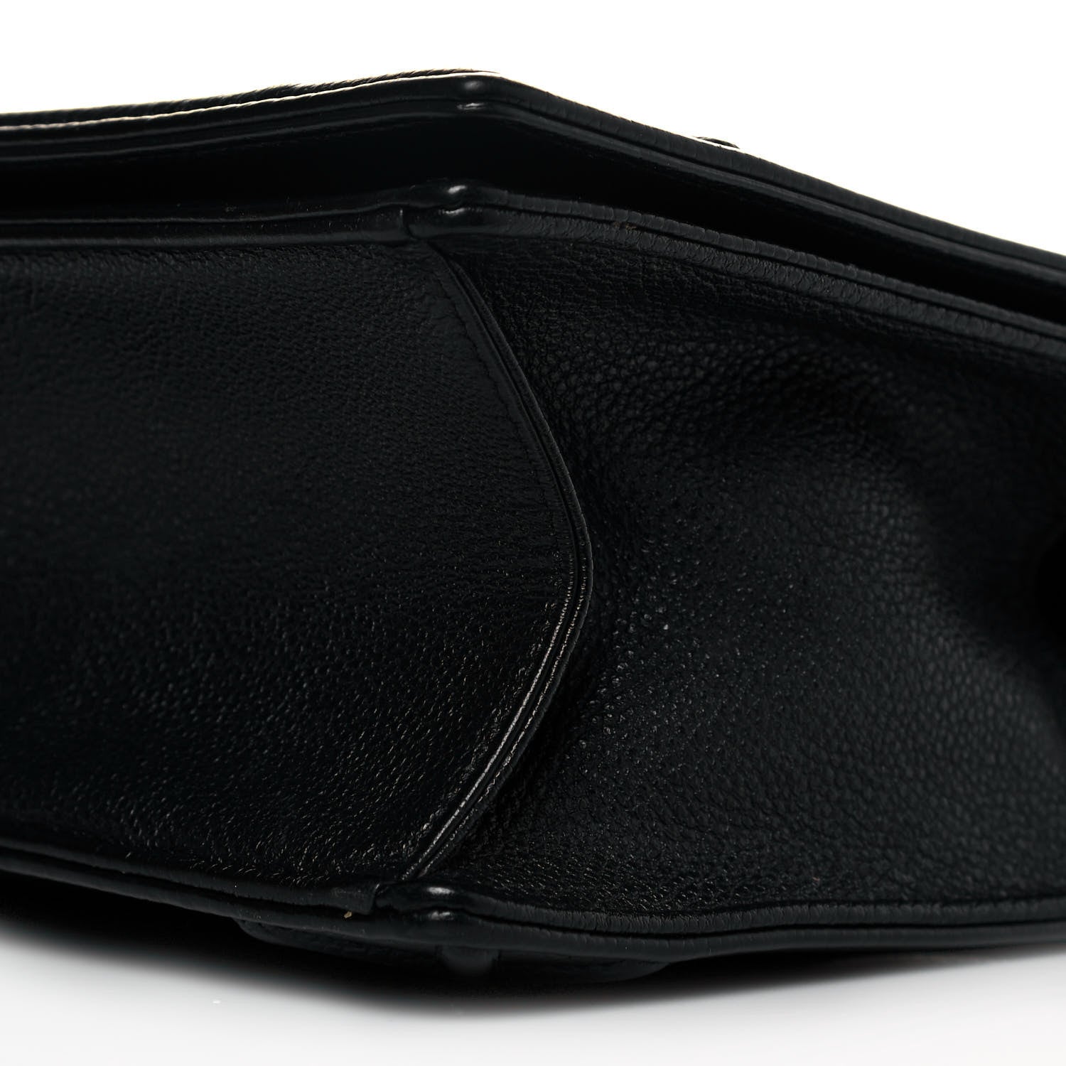 Christian Dior Grained Calfskin Medium Diorama Flap Bag Black 8 of 14