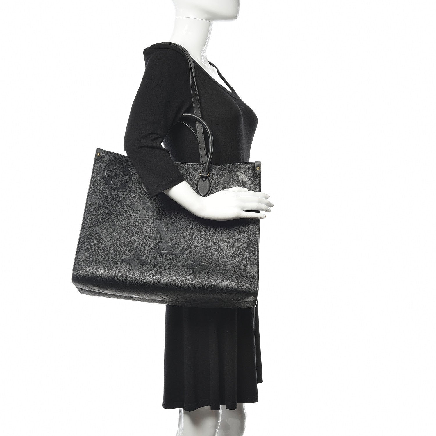 Louis Vuitton Empreinte Monogram Giant Onthego GM Black 2 of 10