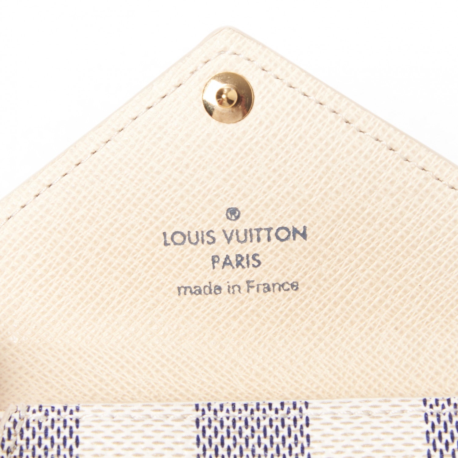 Louis Vuitton Damier Azur Compact Origami Wallet 7 of 7