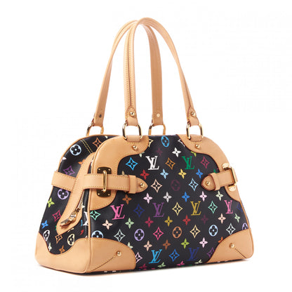 Louis Vuitton Monogram Multicolor Claudia Black 3 of 8