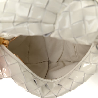 Bottega Veneta Patent Nappa Intrecciato Mini Jodie White 5 of 10