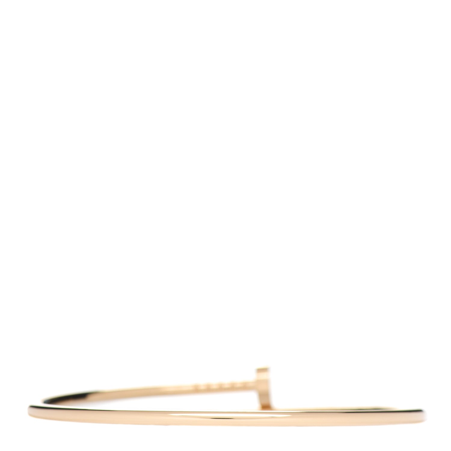 Cartier 18K Yellow Gold Small Juste Un Clou Bracelet 17 3 of 5