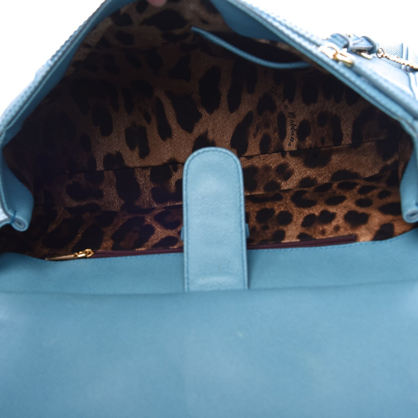 Dauphine Large Miss Sicily Satchel Light Blue