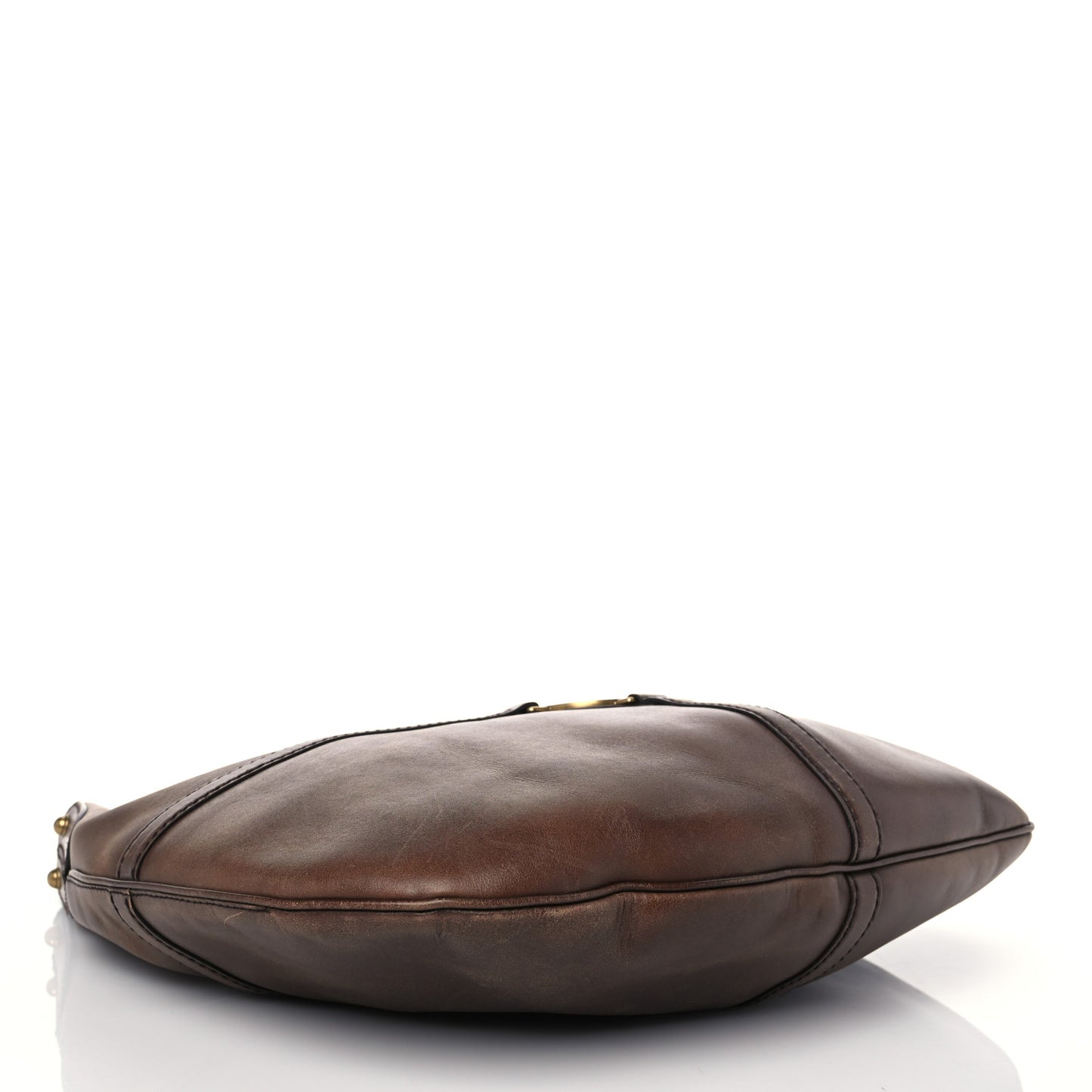 Calfskin GG Reins Hobo Brown