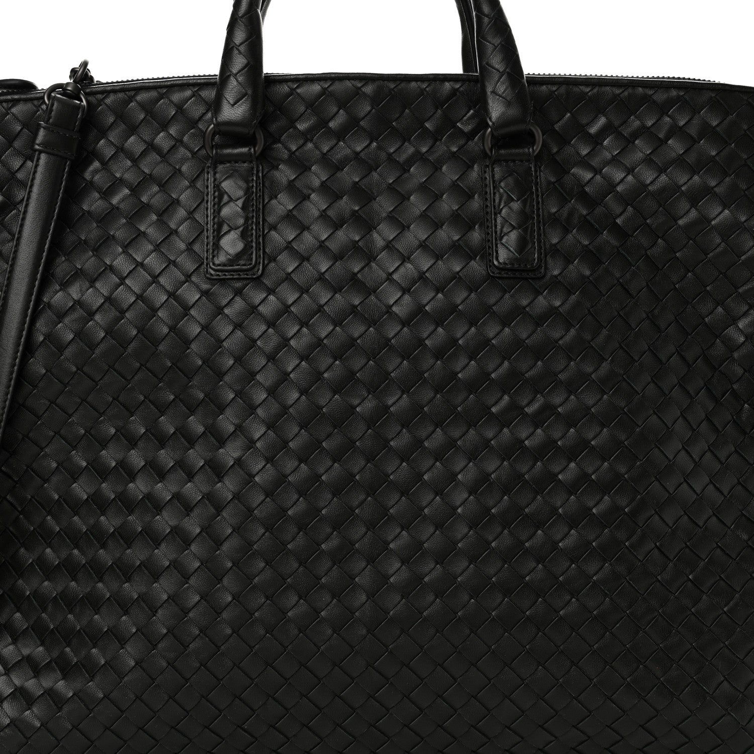 Bottega Veneta Nappa Intrecciato Medium Convertible Tote Black 12 of 18