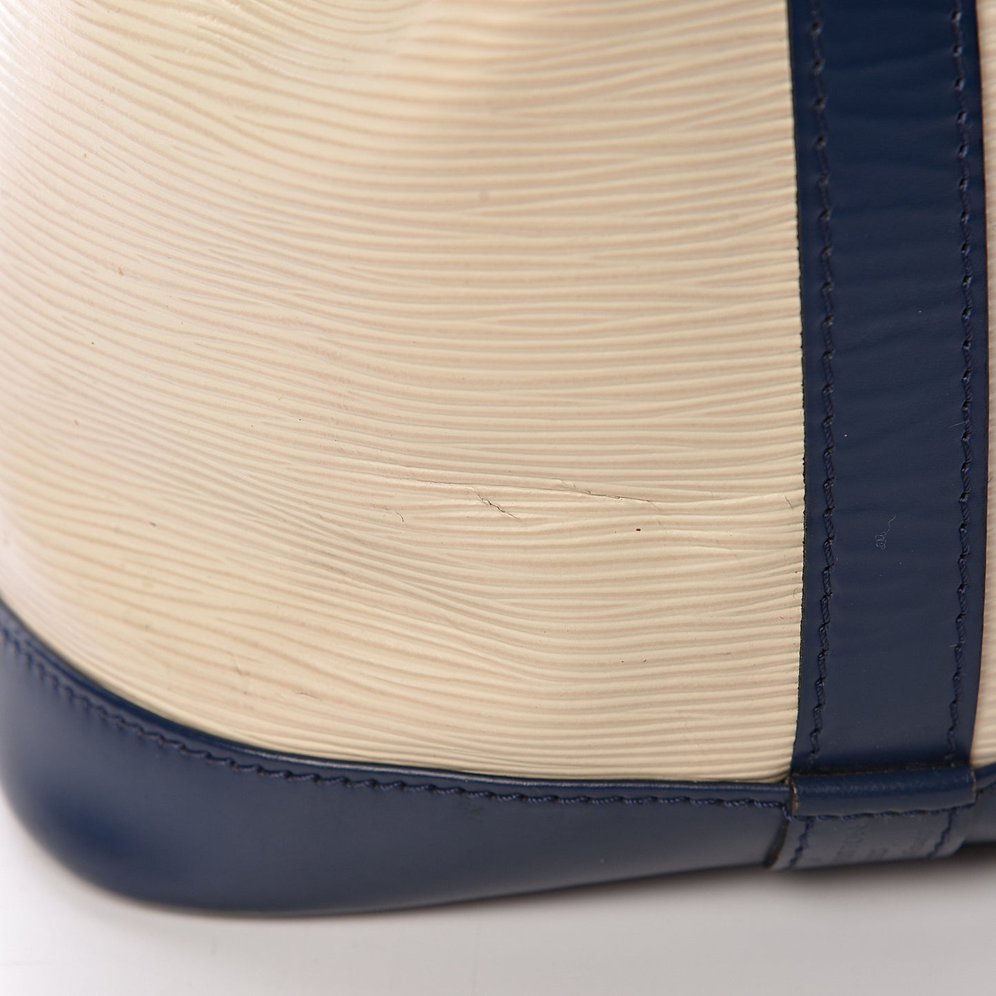 Epi Petit Bi-Color Noe Ivory Indigo
