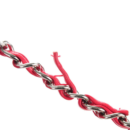 Chanel Washed Caviar Quilted Maxi Single Flap Fuchsia 9 of 9