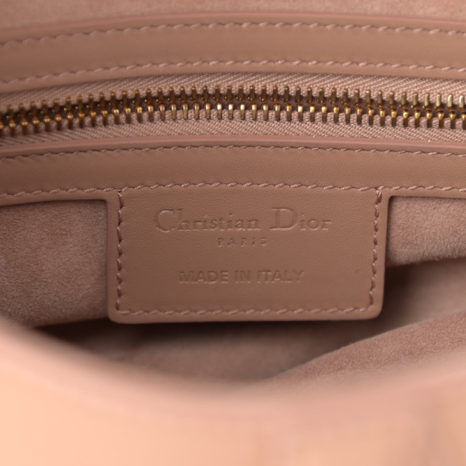 Christian Dior Ultra Matte Calfskin Saddle Bag Blush 6 of 10