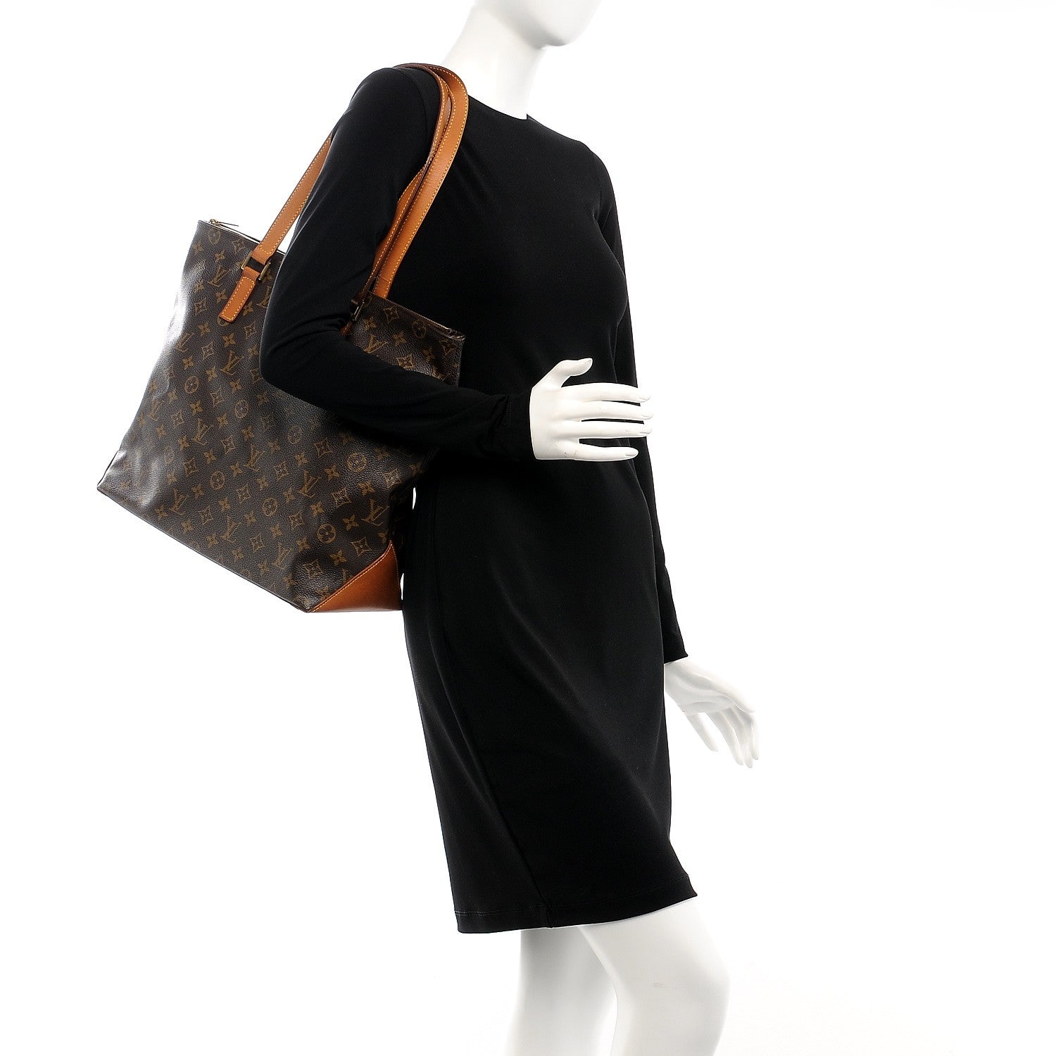 Louis Vuitton Monogram Cabas Mezzo 2 of 9