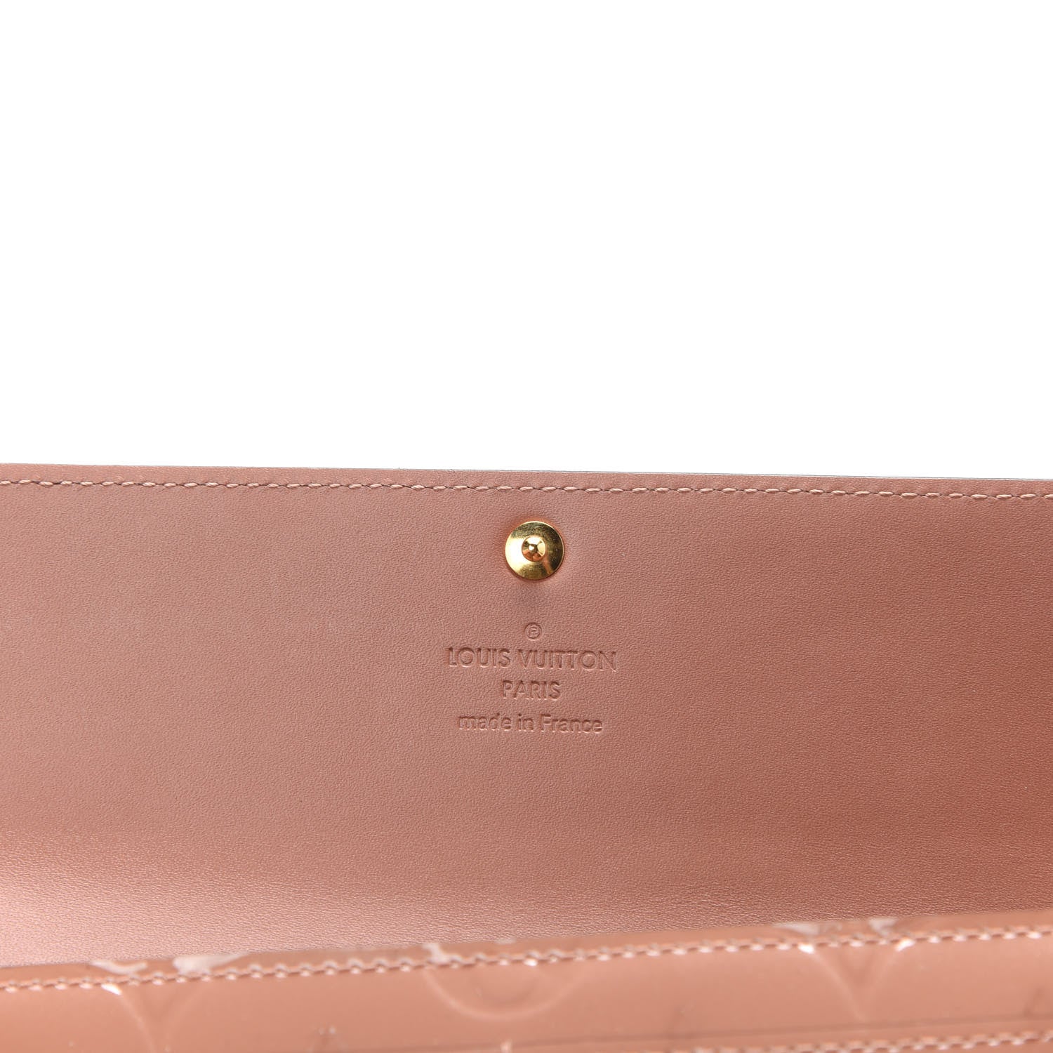 Louis Vuitton Vernis Sarah Wallet Rose Velours 6 of 7