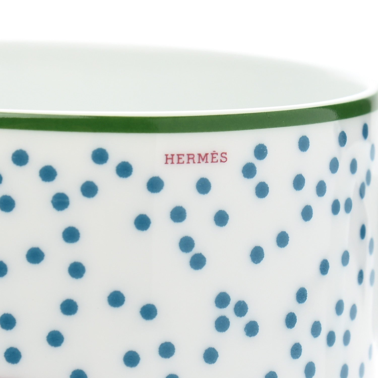 Hermes Porcelain Hippomobile Mug Set of 2 6 of 10