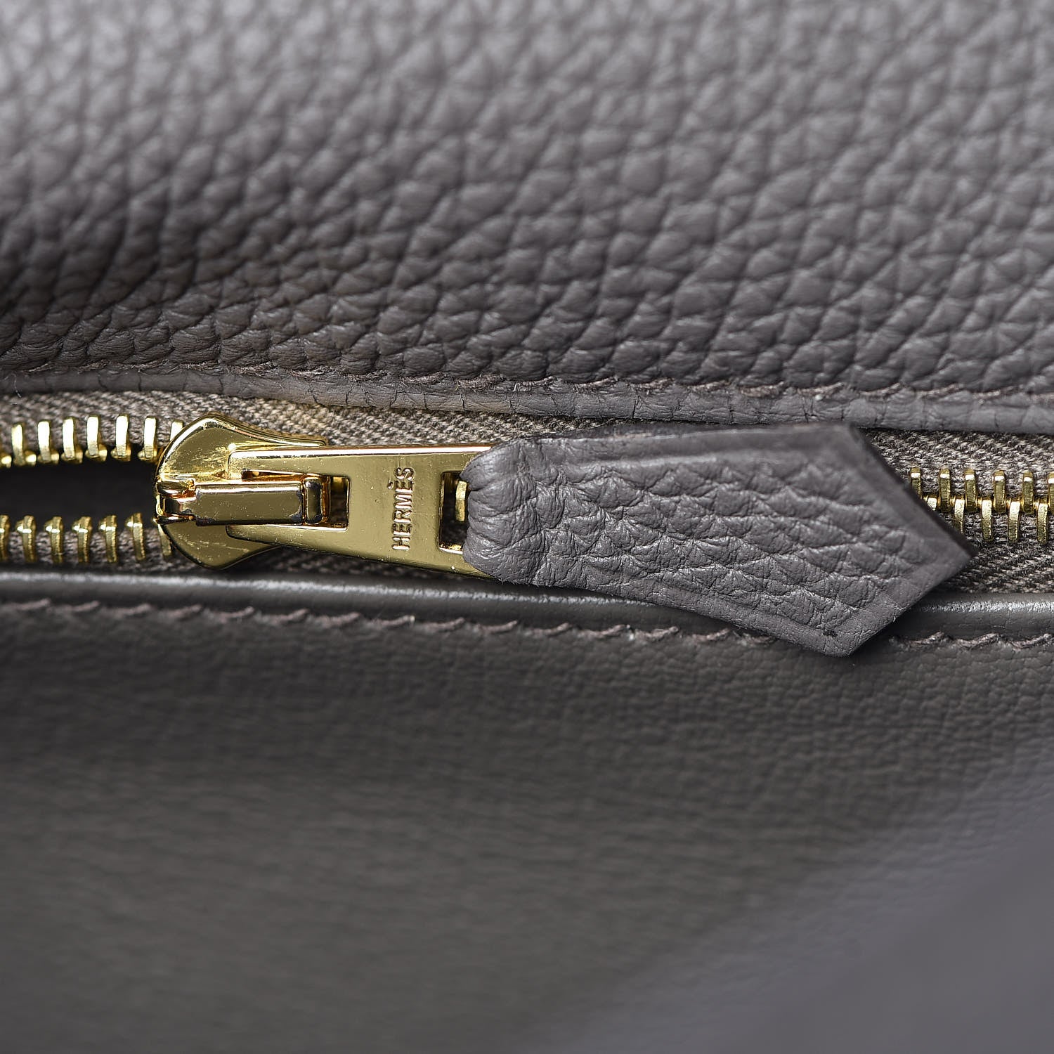Hermes Togo Kelly Retourne 28 Etain 24 of 38