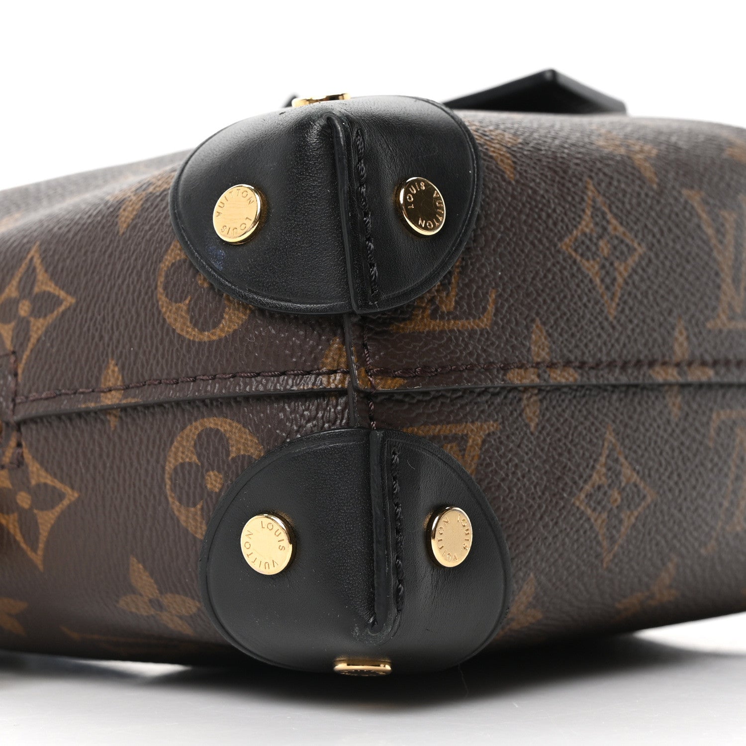 Louis Vuitton Monogram Petite Malle Souple Black 14 of 17