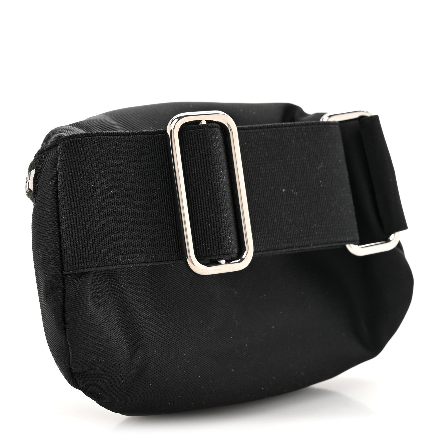 Prada Re-Nylon Travel Saffiano Metal Triangle Logo Mini Arm Pouch Black 3 of 7