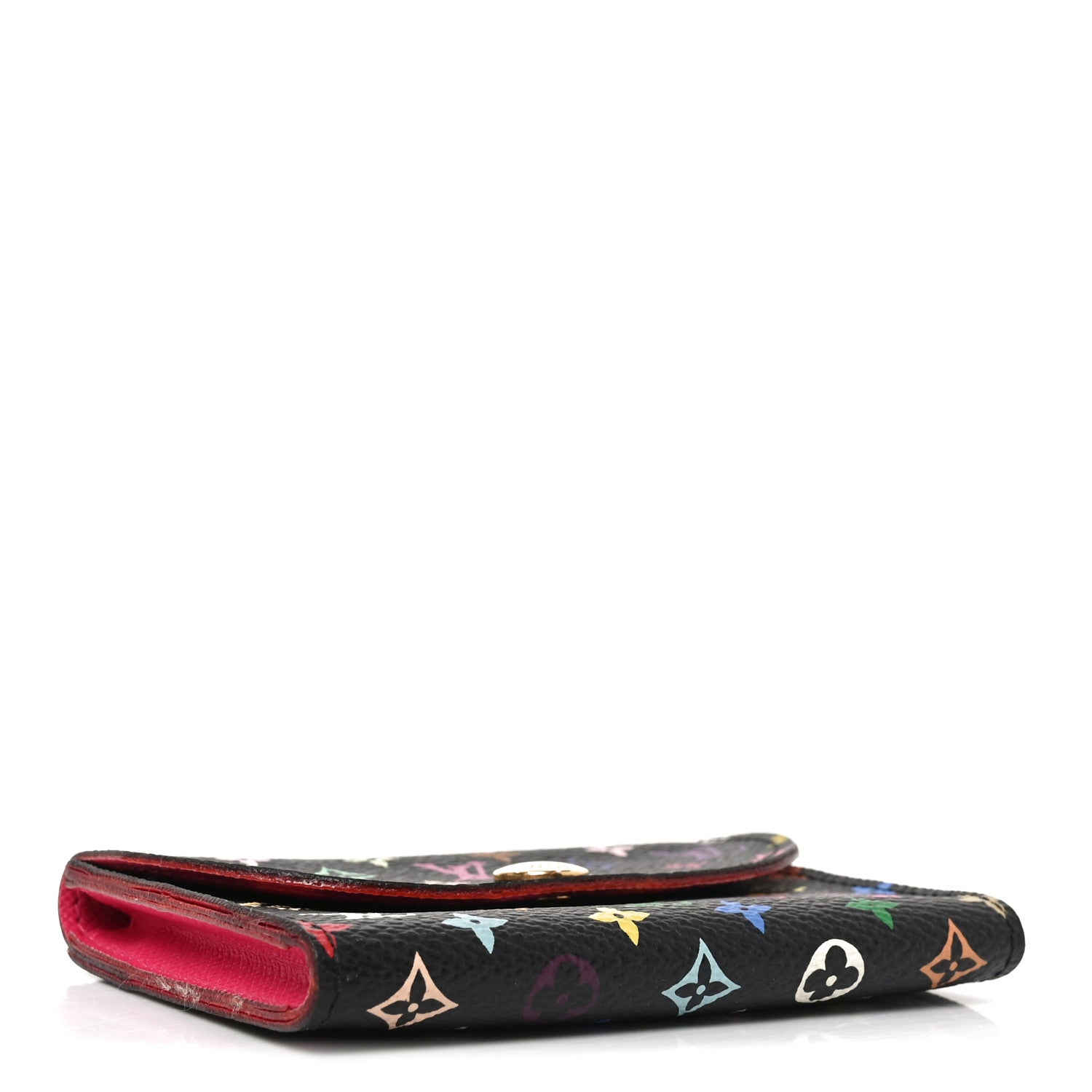 Louis Vuitton Monogram Multicolor Business Card Holder Black Grenade 4 of 6