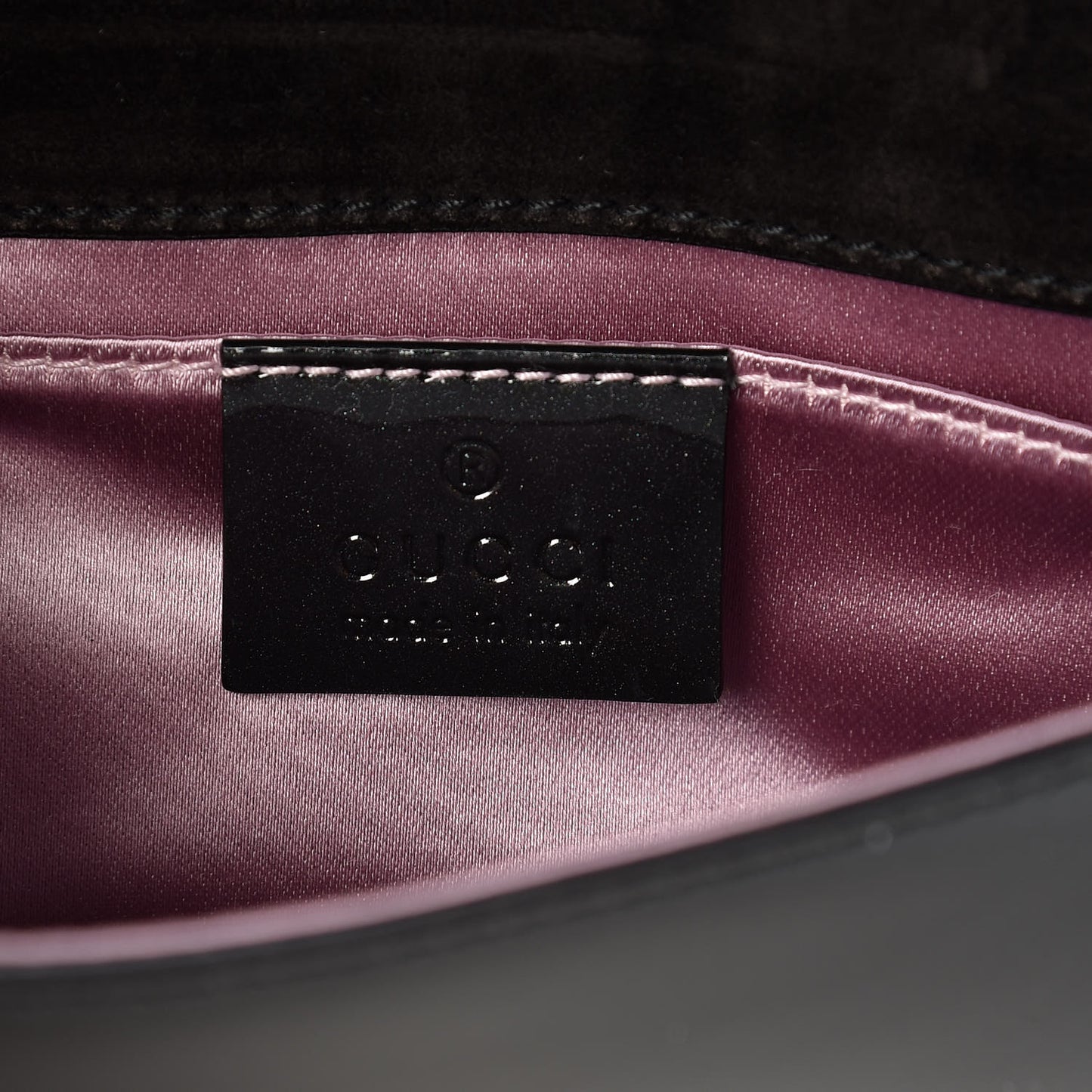 Patent Romy Clutch Black