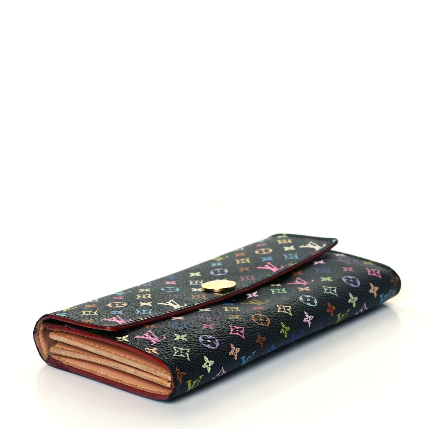 Monogram Multicolor Sarah Wallet Black