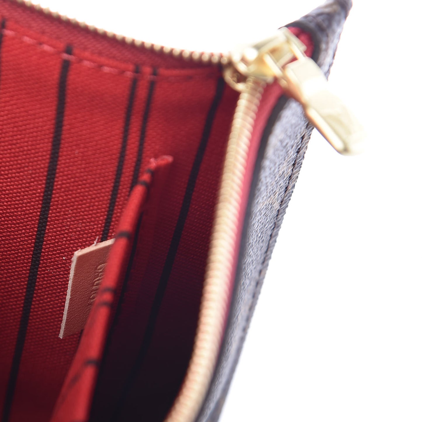 Monogram Neverfull MM GM Pochette Cherry