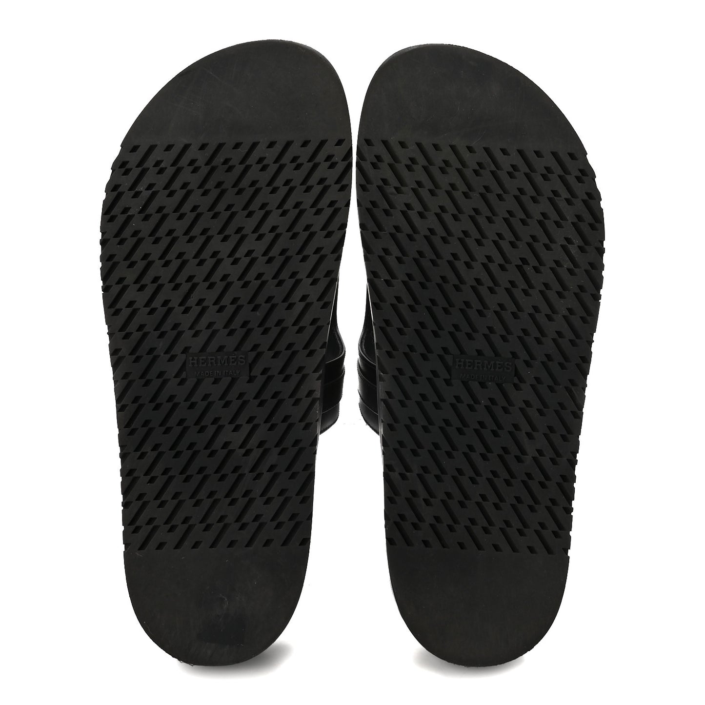Calfskin Womens Empire Sandals 40 Black