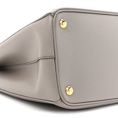 Prada Saffiano Medium Galleria Double Zip Tote  Argilla 10 of 18
