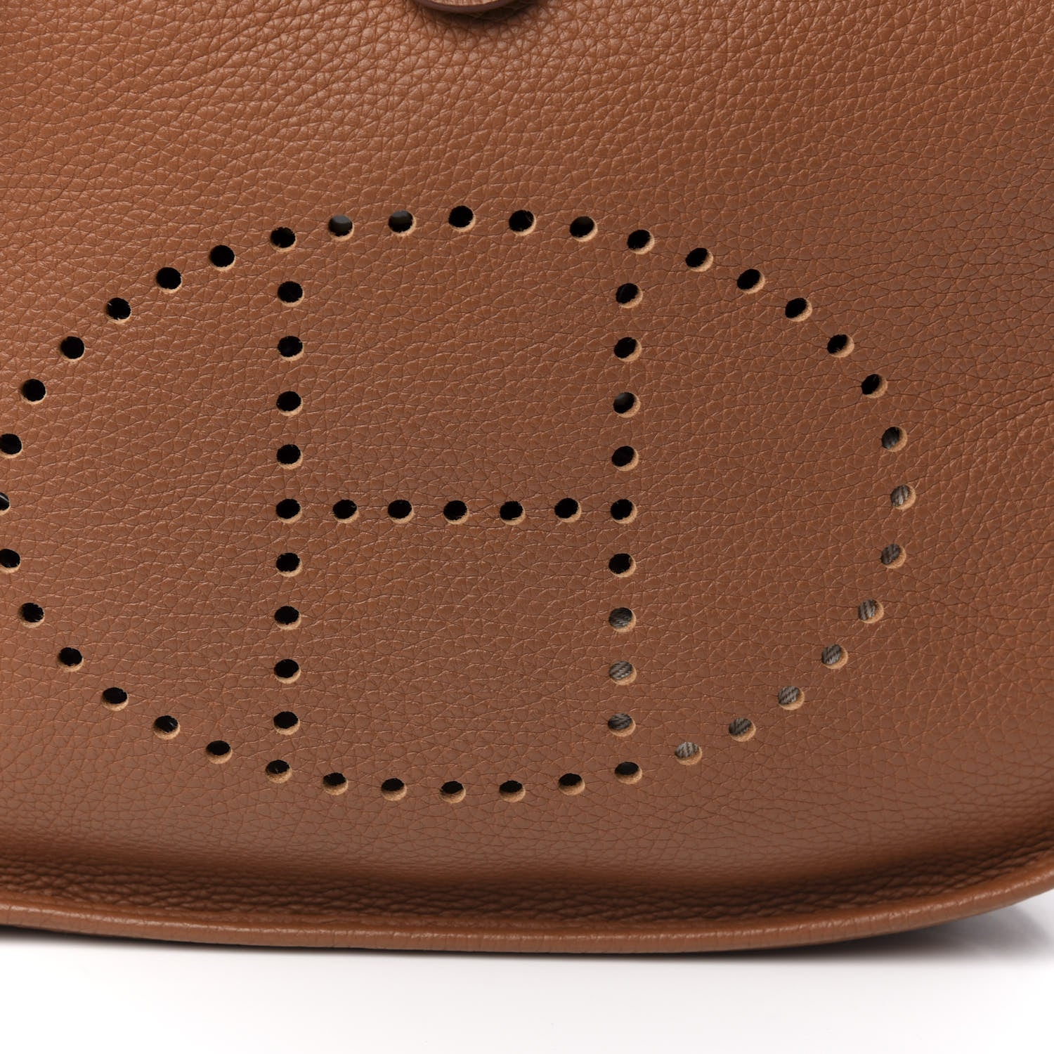 Hermes Taurillon Clemence Evelyne III PM Gold 7 of 10