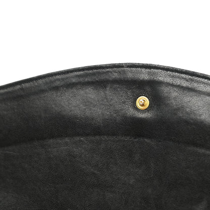 Chanel Caviar Timeless CC Yen Wallet Black 9 of 9