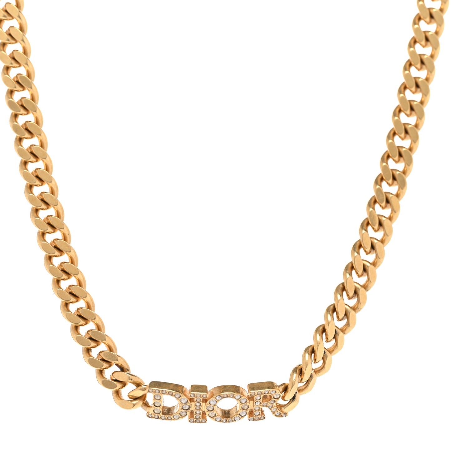 Metal Crystal Dio(r)evolution Choker Gold