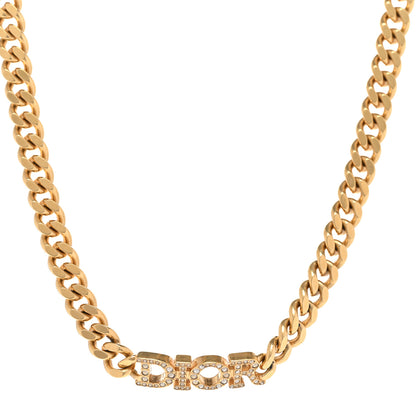 Christian Dior Metal Crystal Dio(r)evolution Choker Gold 1 of 5