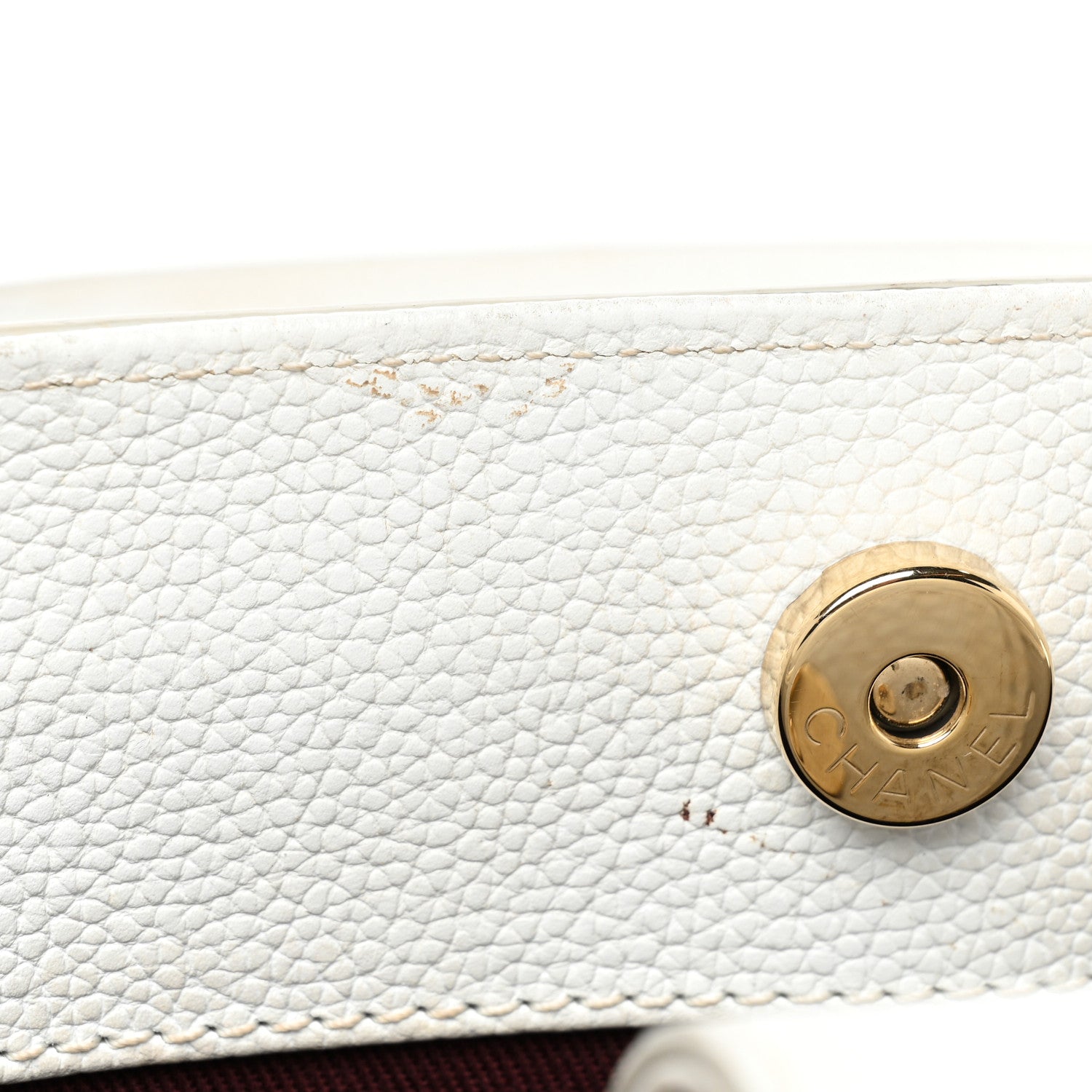 Chanel Grained Calfskin Small Neo Executive Shopper Tote White 12 of 21