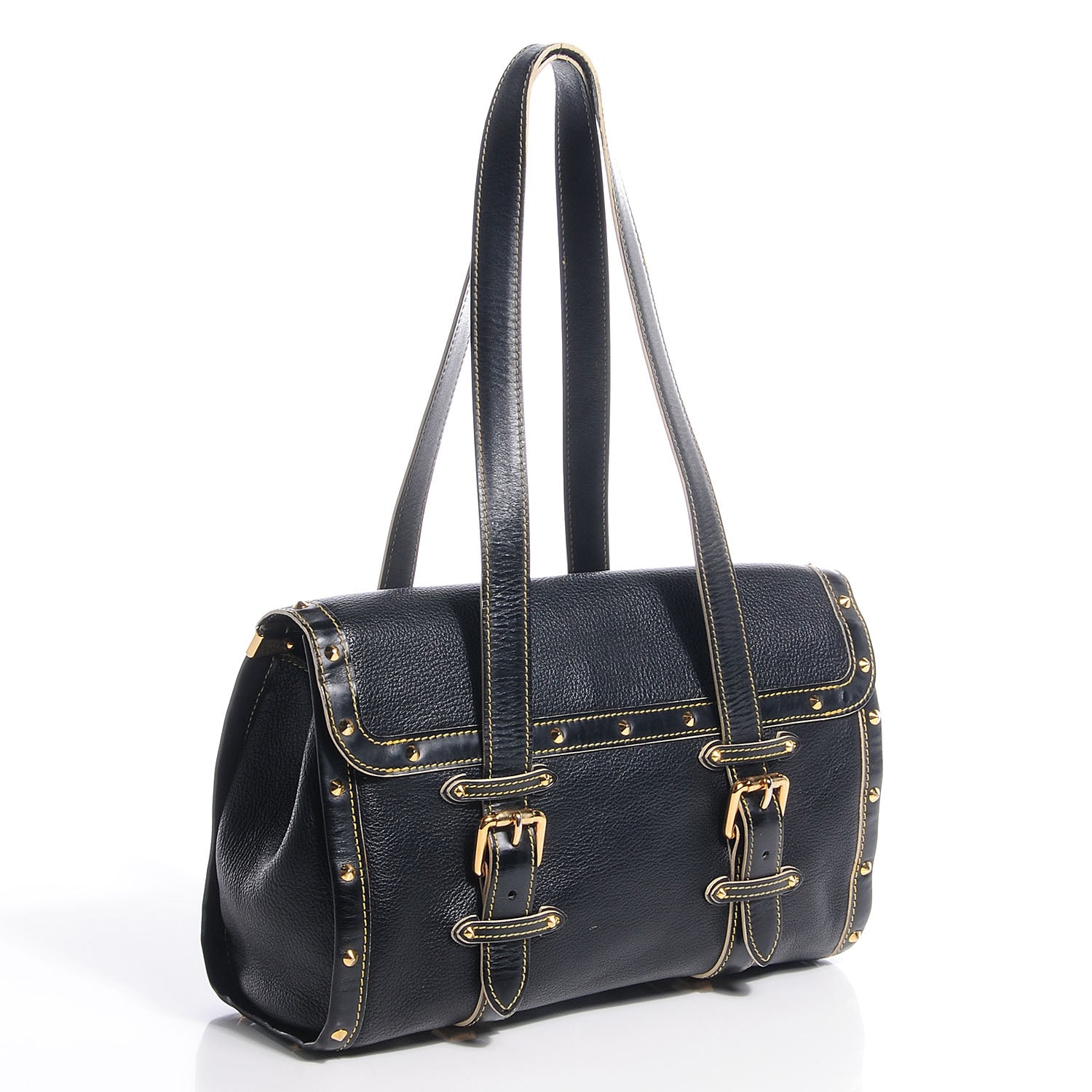 Louis Vuitton Suhali L Epanoui GM Black 2 of 11
