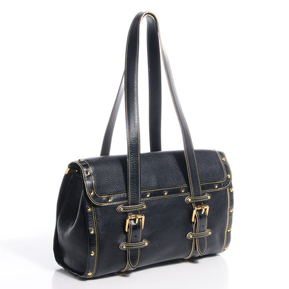 Louis Vuitton Suhali L Epanoui GM Black 2 of 11