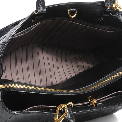Louis Vuitton Empreinte Montaigne GM Black 5 of 7