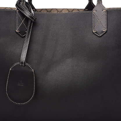 Gucci Calfskin GG Supreme Monogram Medium Reversible Tote Black 16 of 16