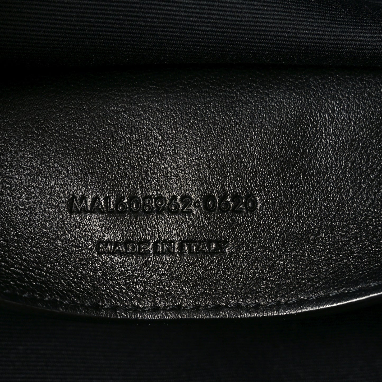 Calfskin Crocodile Embossed Medium Shopper Tote Black