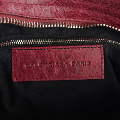 Balenciaga Agneau Giant Brogues Hardware City Pourpre 6 of 8