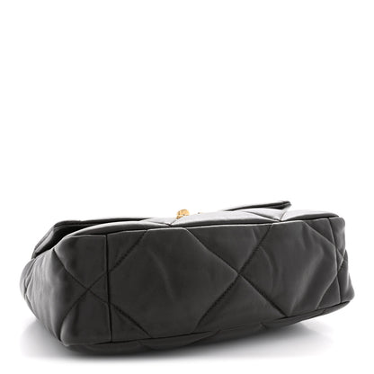 Chanel Lambskin Quilted Medium Chanel 19 Flap Dark Brown 4 of 11