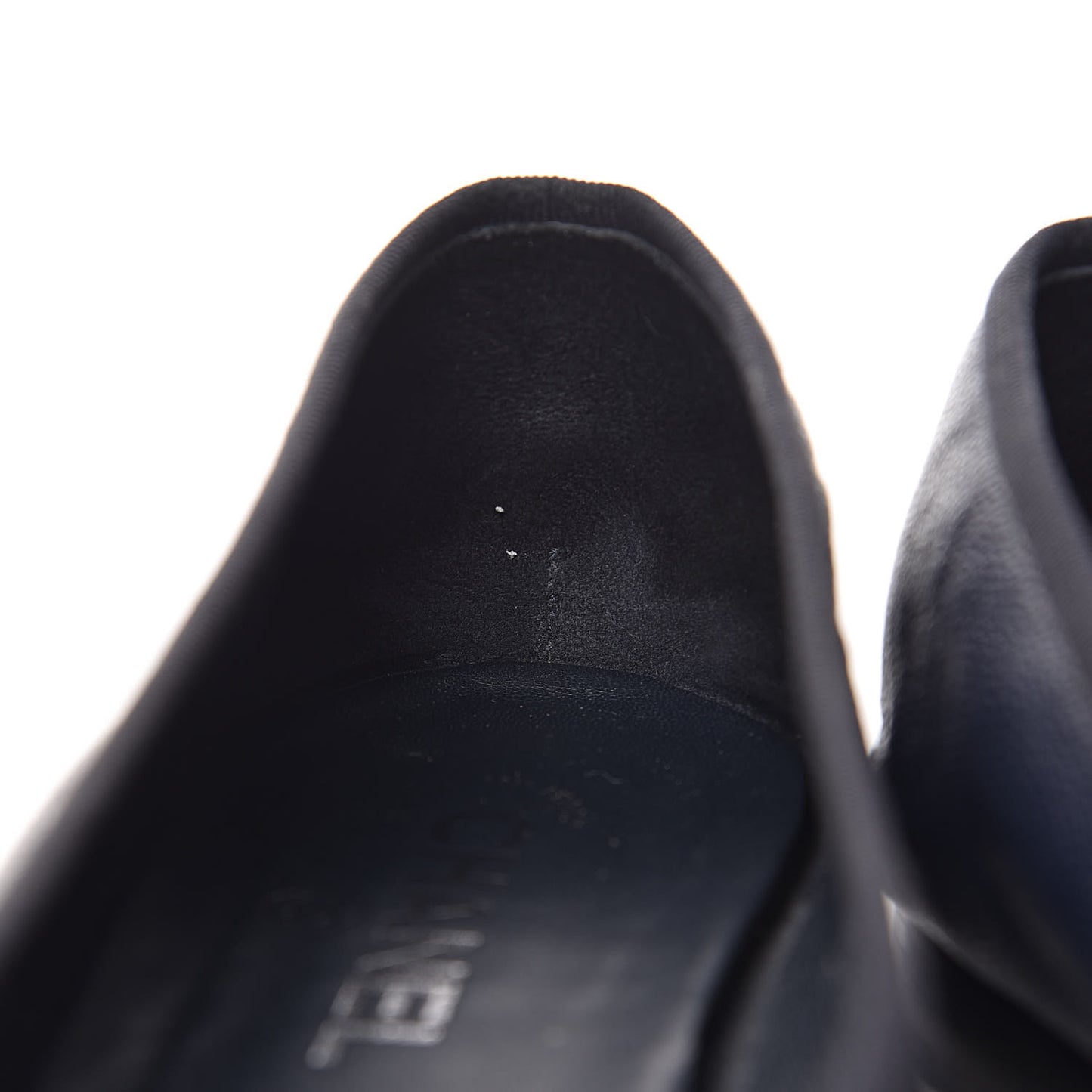 Caviar CC Cap Toe Ballerina Flats 41 Navy
