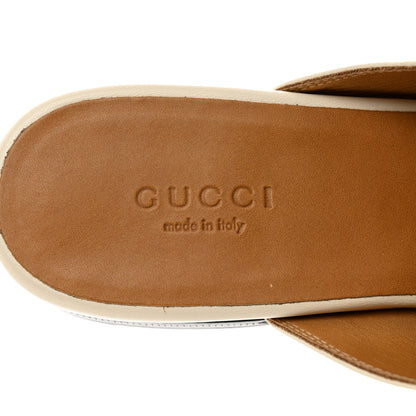 Gucci Malaga Kid Womens Princetown Slippers 36 Mystic White 7 of 9