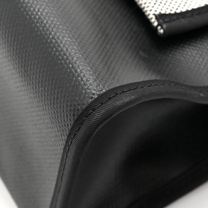 Hermes Toile H Berline Vache Hunter Herbag Zip PM 31 Black Ecru 12 of 13