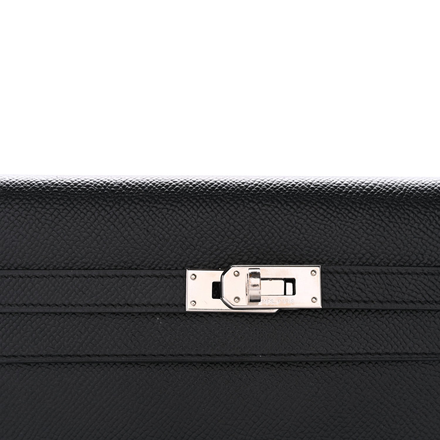 Hermes Epsom Kelly Longue Wallet Black 8 of 8